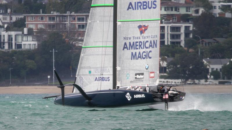 American Magic - Waitemata Harbour - Auckland - August 3, 2020 - America's Cup 36 - photo © Richard Gladwell / Sail-World.com