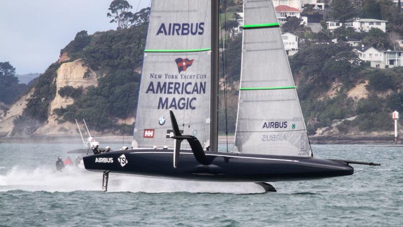 American Magic - Waitemata Harbour - Auckland - August 3, 2020 - 36 America's Cup photo copyright Richard Gladwell / Sail-World.com taken at New York Yacht Club and featuring the AC75 class