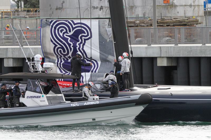 American Magic - Waitemata Harbour - Auckland - August 3, 2020 - America's Cup 36 - photo © Richard Gladwell / Sail-World.com