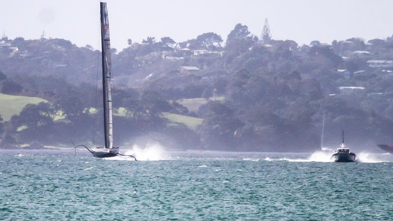 American Magic - Tamaki Strait - Auckland - August 7, 2020 - 36th America's Cup photo copyright Richard Gladwell / Sail-World.com taken at New York Yacht Club and featuring the AC75 class