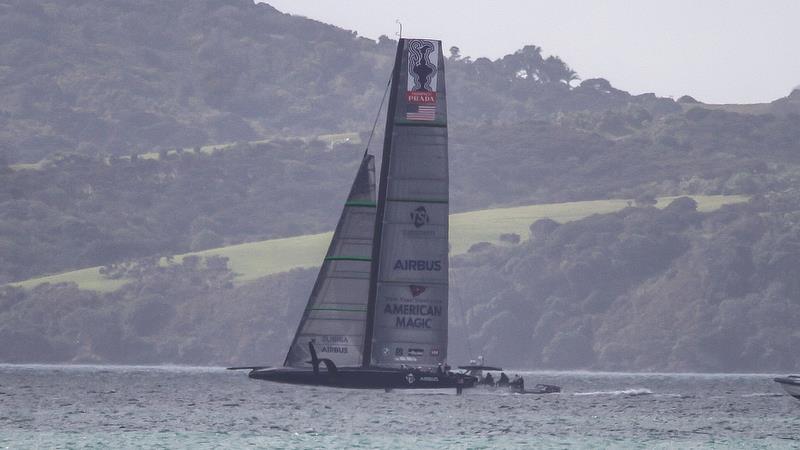 American Magic - Tamaki Strait - Auckland - August 7, 2020 - 36th America's Cup - photo © Richard Gladwell / Sail-World.com