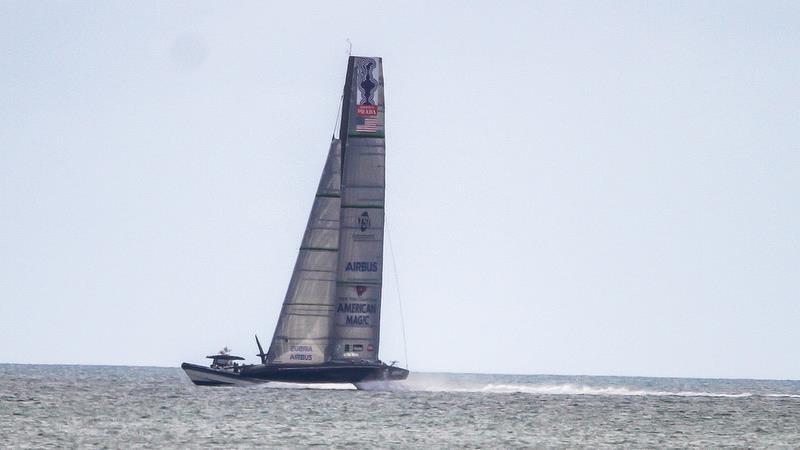 American Magic - Waitemata Habour - Auckland - America's Cup 36 - August 10, 2020 - photo © Richard Gladwell / Sail-World.com