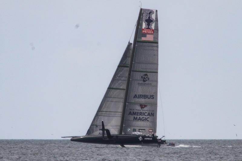 American Magic - Waitemata Habour - Auckland - America's Cup 36 - August 10, 2020 - photo © Richard Gladwell / Sail-World.com