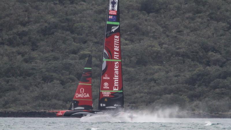 Emirates Team NZ - Te Aihe - Waitemata Harbour - Auckland - August 14, 2020 - 36th America's Cup photo copyright Richard Gladwell / Sail-World.com taken at Royal New Zealand Yacht Squadron and featuring the AC75 class