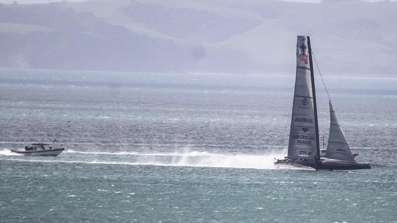 American Magic - Waitemata Harbour - August 26, 2020 - 36th America's Cup photo copyright Richard Gladwell / Sail-World.com taken at New York Yacht Club and featuring the AC75 class