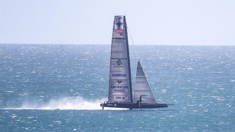 American Magic - Waitemata Harbour - August 26, 2020 - 36th America's Cup photo copyright Richard Gladwell / Sail-World.com taken at New York Yacht Club and featuring the AC75 class