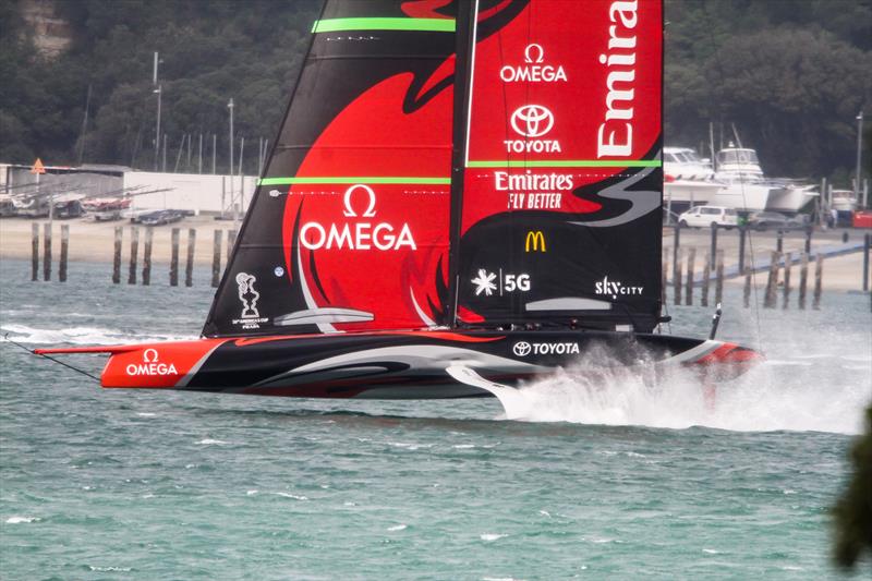 Emirates Team New Zealand - Waitemata Harbour - August 30, 2020 - 36th America's Cup - photo © Richard Gladwell / Sail-World.com / nz