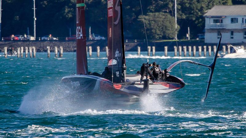 Emirates Team New Zealand - Waitemata Harbour - September 12, 2020 - 36th America's Cup - photo © Richard Gladwell / Sail-World.com