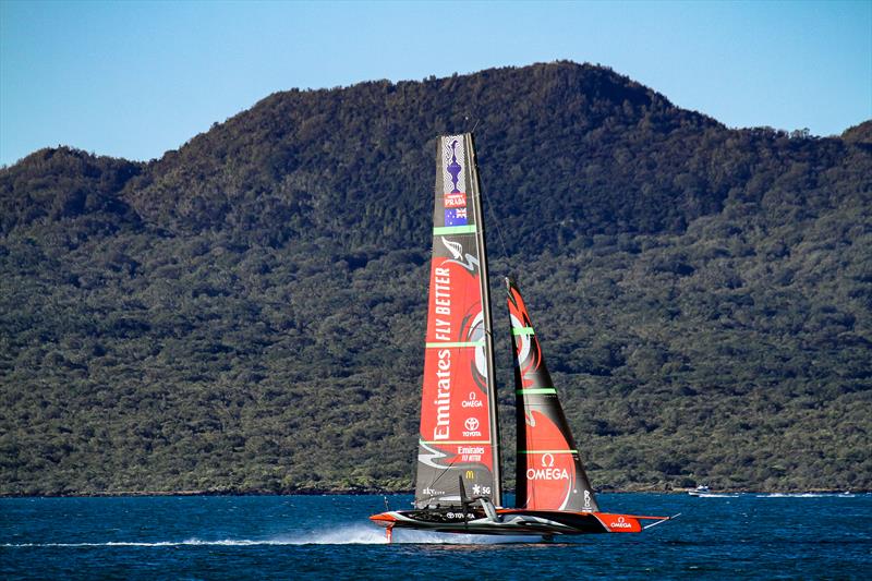 Emirates Team New Zealand - Waitemata Harbour - September 12, 2020 - 36th America's Cup - photo © Richard Gladwell / Sail-World.com