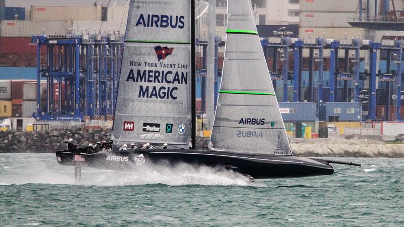 American Magic - Waitemata Harbour - September 14, 2020 - 36th America's Cup photo copyright Richard Gladwell / Sail-World.com taken at Royal New Zealand Yacht Squadron and featuring the AC75 class