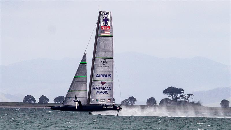 American Magic - Waitemata Harbour - September 14, 2020 - 36th America's Cup photo copyright Richard Gladwell / Sail-World.com taken at Royal New Zealand Yacht Squadron and featuring the AC75 class