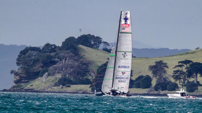 American Magic - Waitemata Harbour - September 14, 2020 - 36th America's Cup photo copyright Richard Gladwell / Sail-World.com taken at Royal New Zealand Yacht Squadron and featuring the AC75 class