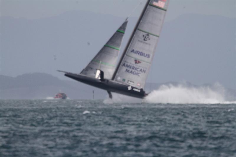 American Magic - Waitemata Harbour - September 14, 2020 - 36th America's Cup photo copyright Richard Gladwell / Sail-World.com taken at Royal New Zealand Yacht Squadron and featuring the AC75 class