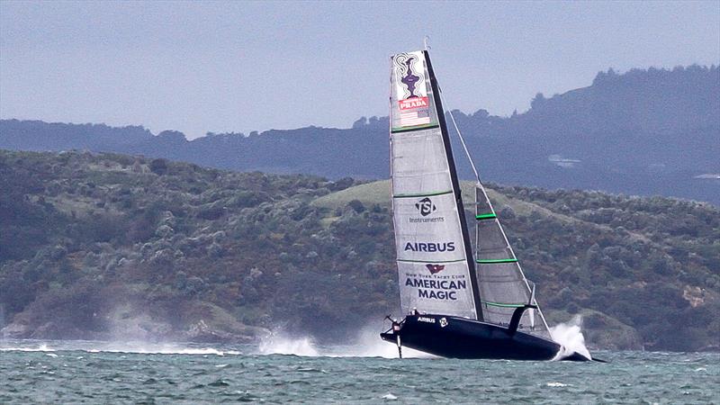 American Magic - Waitemata Harbour - September 14, 2020 - 36th America's Cup photo copyright Richard Gladwell / Sail-World.com taken at Royal New Zealand Yacht Squadron and featuring the AC75 class