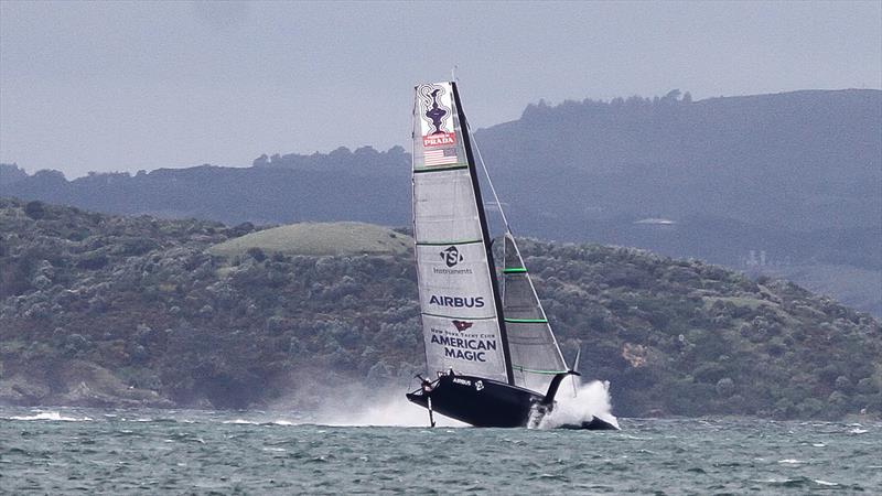 American Magic - Waitemata Harbour - September 14, 2020 - 36th America's Cup photo copyright Richard Gladwell / Sail-World.com taken at Royal New Zealand Yacht Squadron and featuring the AC75 class