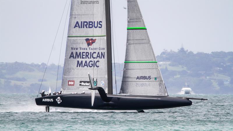 American Magic - Waitemata Harbour - September 14, 2020 - 36th America's Cup photo copyright Richard Gladwell / Sail-World.com taken at Royal New Zealand Yacht Squadron and featuring the AC75 class