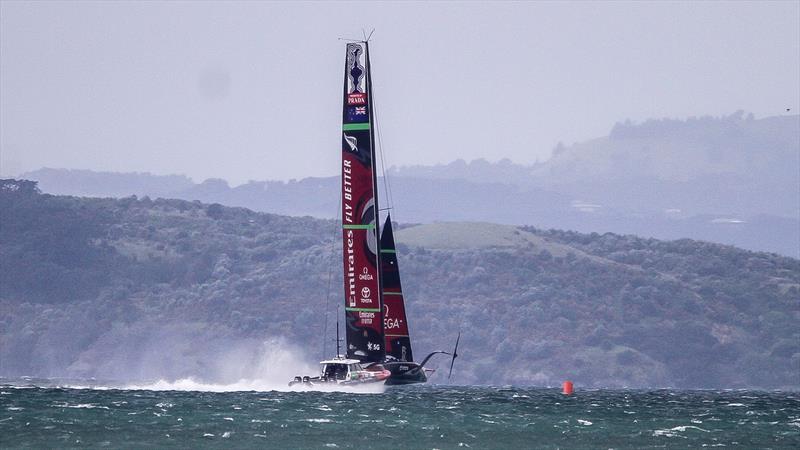 Emirates Team New Zealand - Waitemata Harbour - September 14, 2020 - 36th America's Cup - photo © Richard Gladwell / Sail-World.com