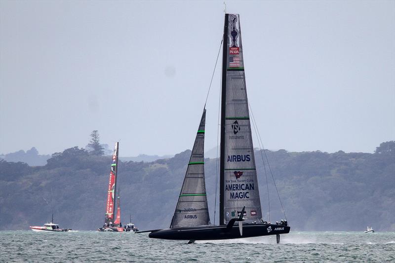 Defiant - American Magic - Waitemata Harbour - September 14, 2020 - 36th America's Cup - photo © Richard Gladwell / Sail-World.com