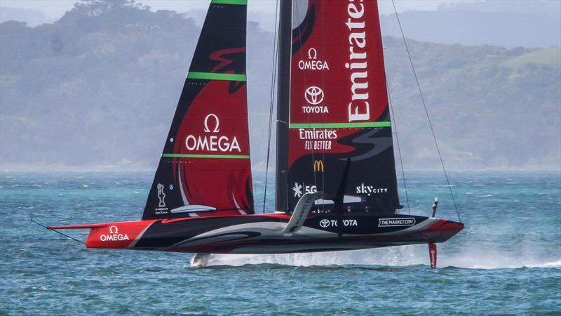 Emirates Team New Zealand - Waitemata Harbour - September 18, 2020 - 36th America's Cup photo copyright Richard Gladwell / Sail-World.com taken at Royal New Zealand Yacht Squadron and featuring the AC75 class