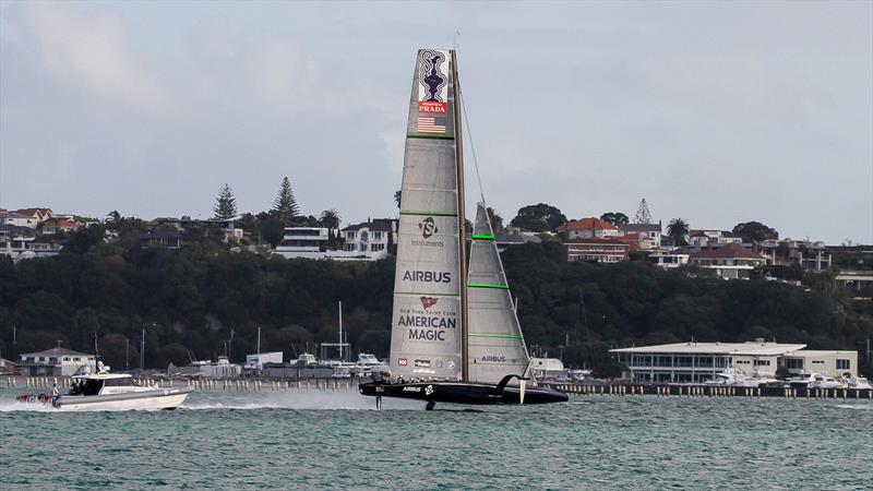 American Magic - Waitemata Harbour - September 18, 2020, - 36th America's Cup photo copyright Richard Gladwell - Sail-World.com / nz taken at Royal New Zealand Yacht Squadron and featuring the AC75 class