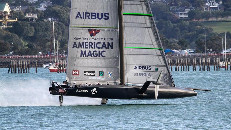 Defiant - American Magic - Waitemata Harbour - September 22, 2020 - 36th America's Cup - photo © Richard Gladwell / Sail-World.com