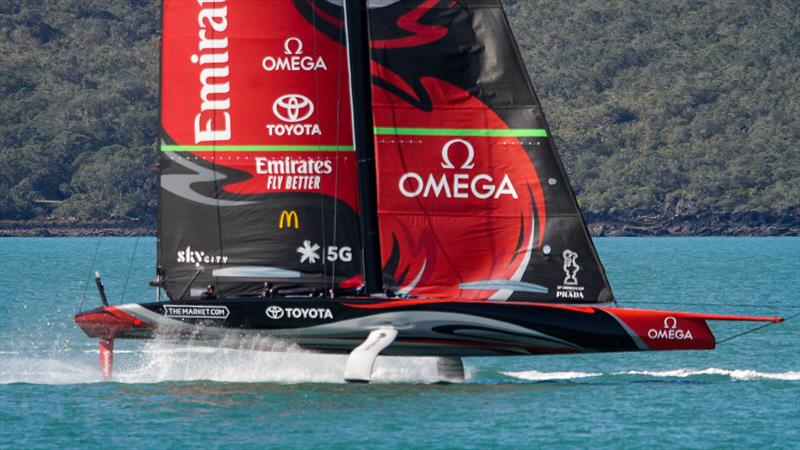 Emirates Team New Zealand - Waitemata Harbour - October 3, 2020 -  36th America's Cup - photo © Richard Gladwell / Sail-World.com