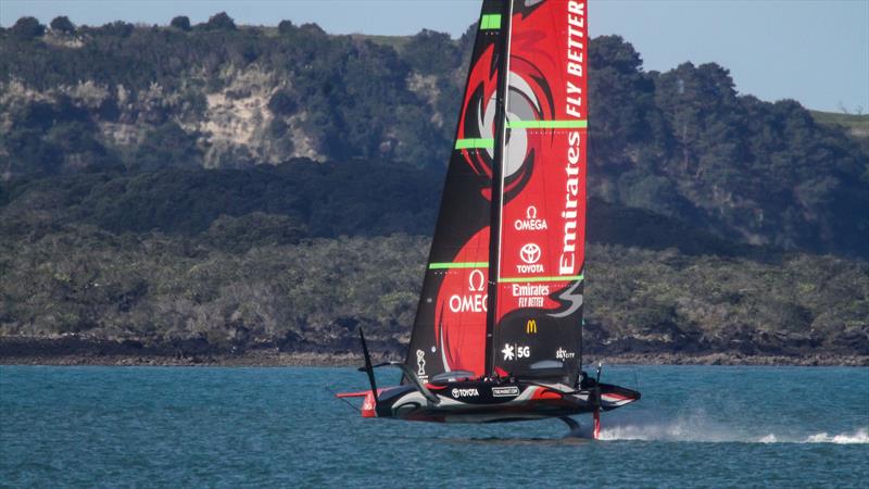 Emirates Team New Zealand - Waitemata Harbour - October 3, 2020 -  36th America's Cup - photo © Richard Gladwell / Sail-World.com