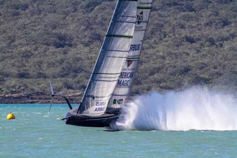 Defiant - Waitemata Harbour - September 21, 2020 - 36th America's Cup - photo © Richard Gladwell / Sail-World.com