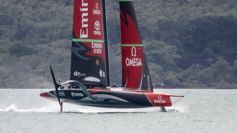 Te Aihe - Emirates Team New Zealand - October 7, 2020 - Waitemata Harbour - photo © Richard Gladwell / Sail-World.com