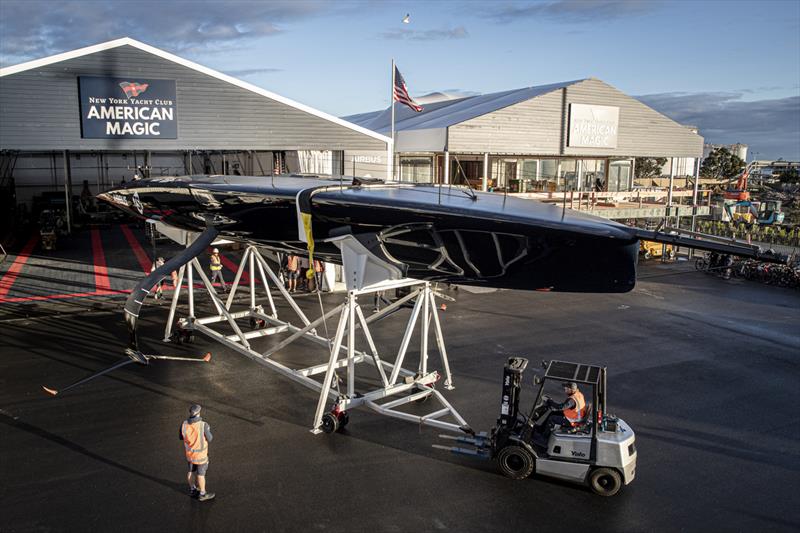 American Magic's AC75 Patriot in Auckland. - photo © Will Ricketson/American Magic