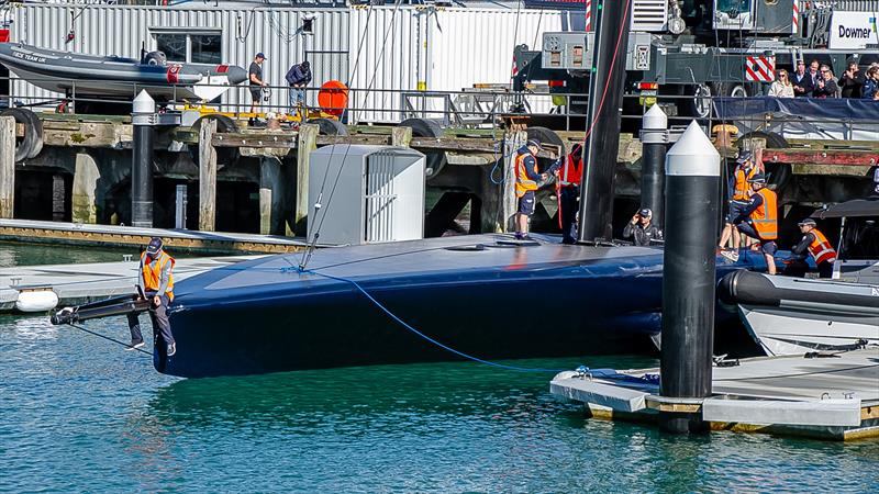 Patriot - American Magic - launching October 16, 2020, America's Cup 36, Auckland photo copyright Richard Gladwell / Sail-World.com taken at New York Yacht Club and featuring the AC75 class