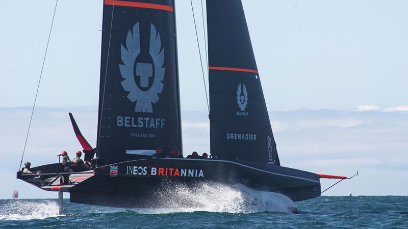 INEOS Team UK - Waitemata Harbour - October 26, 2020 - 36th America's Cup - photo © Simon and Tanya Roberts