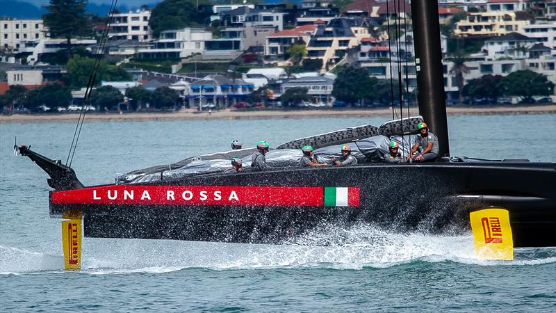 Luna Rossa Prada Pirelli - November 8 - Waitemata Harbour - Auckland - 36th America's Cup photo copyright Richard Gladwell / Sail-World.com taken at Circolo della Vela Sicilia and featuring the AC75 class