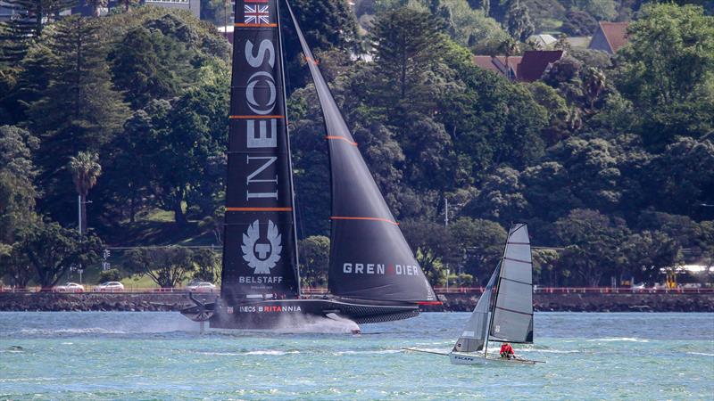 INEOS Team UK - Waitemata Harbour - November 13, 2020 - 36th America's Cup photo copyright Richard Gladwell / Sail-World.com taken at Royal Yacht Squadron and featuring the AC75 class