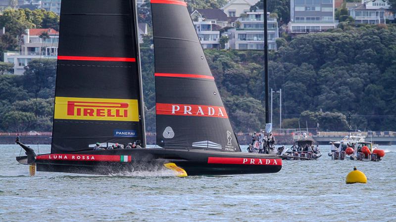 Luna Rossa Prada Pirelli - November 13, 2020 - Waitemata Harbour - Auckland - 36th America's Cup photo copyright Richard Gladwell / Sail-World.com taken at Circolo della Vela Sicilia and featuring the AC75 class