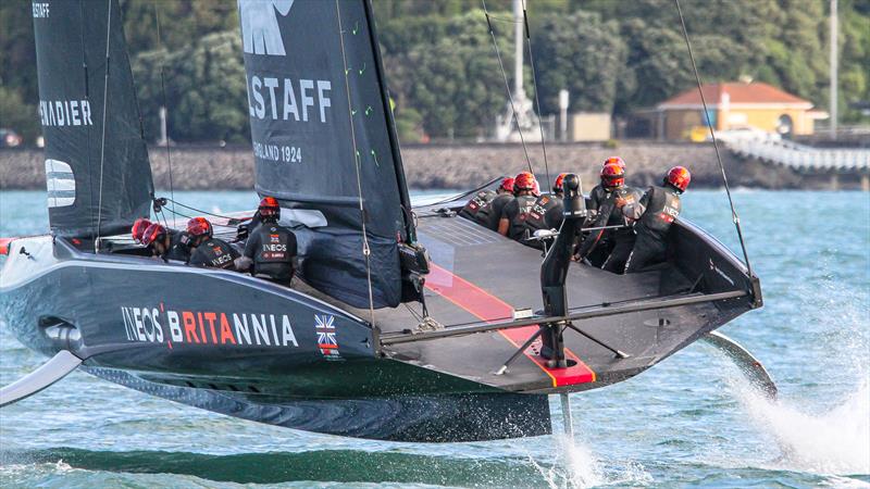 INEOS Team UK - Waitemata Harbour - November 13 2020 - 36th America's Cup photo copyright Richard Gladwell / Sail-World.com taken at Royal Yacht Squadron and featuring the AC75 class