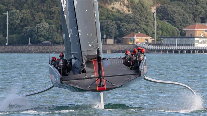 INEOS Team UK - Waitemata Harbour - November 13 2020 - 36th America's Cup photo copyright Richard Gladwell / Sail-World.com taken at Royal Yacht Squadron and featuring the AC75 class