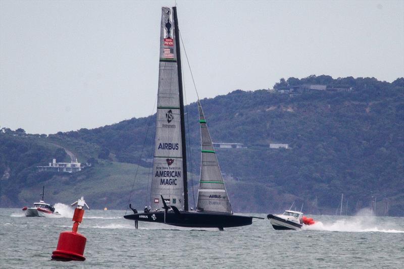 American Magic - Waitemata Harbour - November 16, 2020 - 36th America's Cup photo copyright Richard Gladwell / Sail-World.com taken at New York Yacht Club and featuring the AC75 class