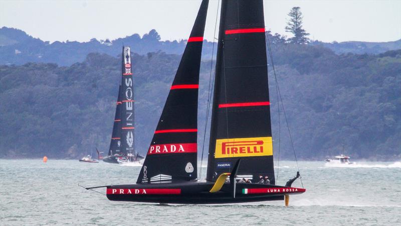 Luna Rossa Prada Pirelli - November 16, 2020 - Waitemata Harbour - Auckland - 36th America's Cup photo copyright Richard Gladwell / Sail-World.com taken at Circolo della Vela Sicilia and featuring the AC75 class