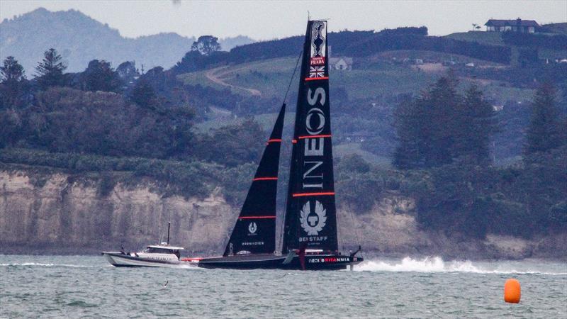 INEOS Team Uk - Waitemata Harbour - November 16, 2020 - 36th America's Cup photo copyright Richard Gladwell / Sail-World.com taken at Royal Yacht Squadron and featuring the AC75 class