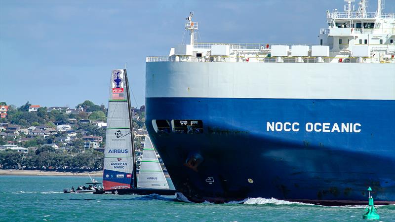 American Magic - Waitemata Harbour - November 17, 2020 - 36th America's Cup photo copyright Richard Gladwell / Sail-World.com taken at New York Yacht Club and featuring the AC75 class