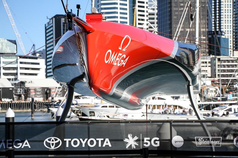 Emirates Team New Zealand launch Te Rehutai - November 18, 2020 - photo © Richard Gladwell / Sail-World.com