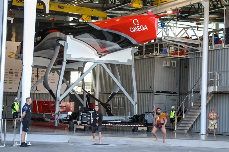 Emirates Team New Zealand launch Te Rehutai - November 18, 2020 - photo © Richard Gladwell / Sail-World.com