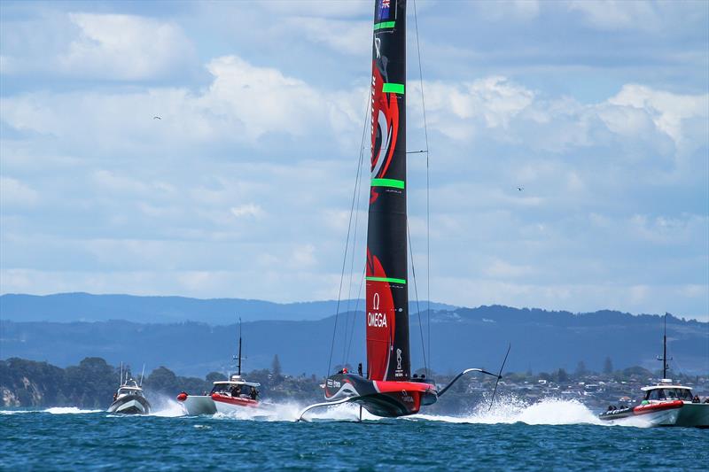 Emirates Team New Zealand AC75 - Te Rehutai - November 20, 2020 photo copyright Richard Gladwell / Sail-World.com taken at Royal New Zealand Yacht Squadron and featuring the AC75 class