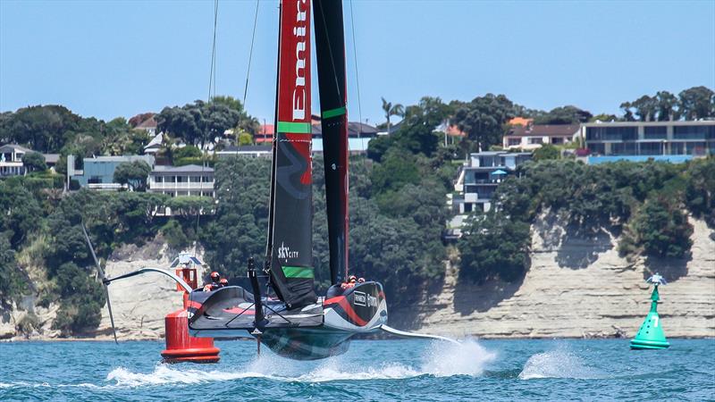 Emirates Team New Zealand AC75 - Te Rehutai - November 20, 2020 - photo © Richard Gladwell / Sail-World.com