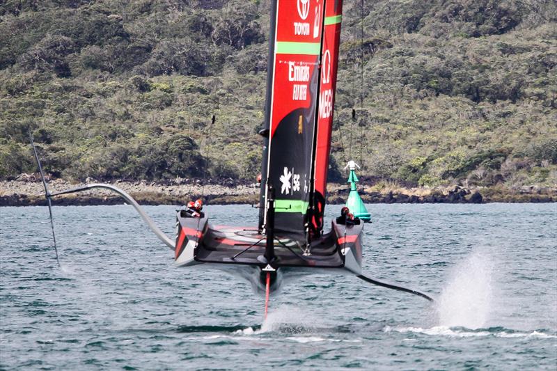 Te Rehutai, Emirates Team New Zealand - AC75 -November 23, 2020 - Waitemata Harbour - America's Cup 36 photo copyright Richard Gladwell / Sail-World.com taken at Royal New Zealand Yacht Squadron and featuring the AC75 class