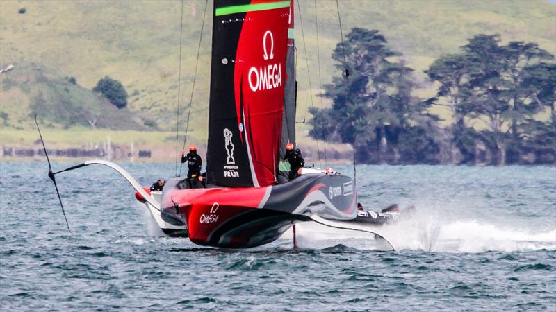 Te Rehutai, Emirates Team New Zealand - AC75 -November 23, 2020 - Waitemata Harbour - America's Cup 36 photo copyright Richard Gladwell / Sail-World.com taken at Royal New Zealand Yacht Squadron and featuring the AC75 class