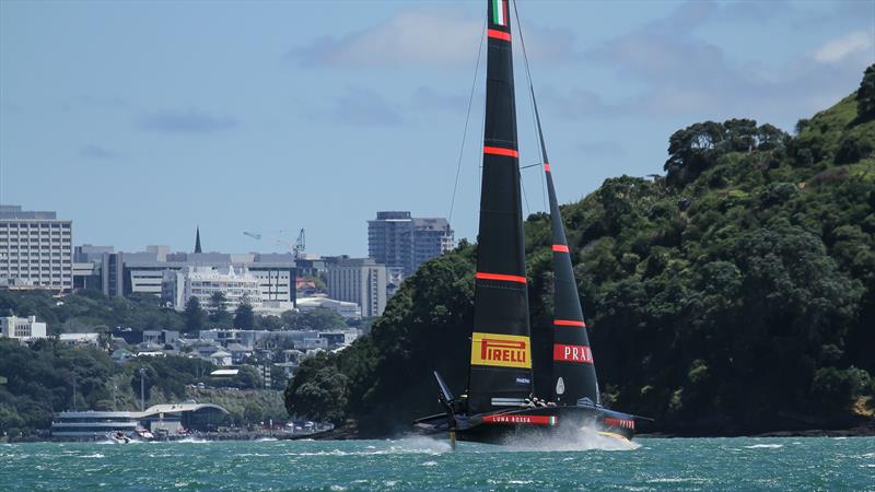 Luna Rossa Prada Pirelli - November 2020 - Waitemata Harbour - Auckland - 36th America's Cup photo copyright Richard Gladwell / Sail-World.com taken at Circolo della Vela Sicilia and featuring the AC75 class