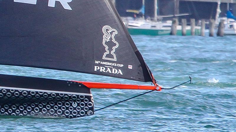 INEOS Team UK - Code Zero - Waitemata Harbour - Auckland - 36th America's Cup photo copyright Richard Gladwell / Sail-World.com taken at Royal New Zealand Yacht Squadron and featuring the AC75 class