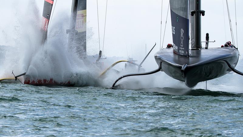 Luna Rossa Prada Pirelli with American Magic - December 18, 2020  - Waitemata Harbour - Auckland - 36th America's Cup - photo © Richard Gladwell / Sail-World.com